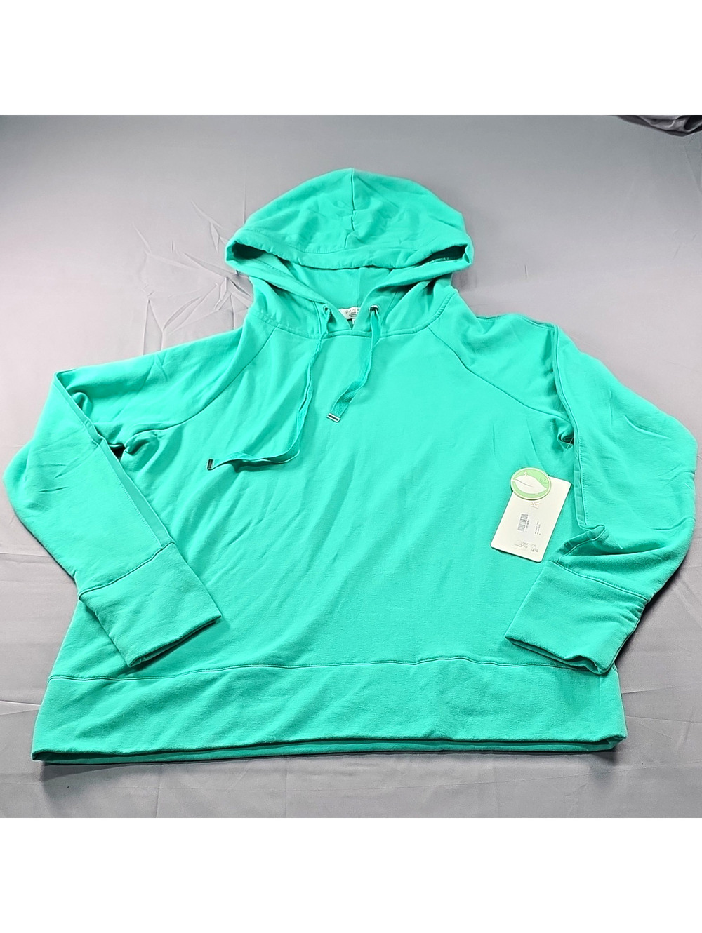 NWT Danskin Green Breeze Cozy Hoodie L